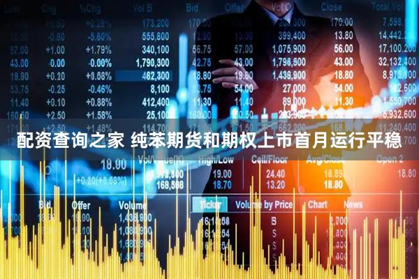 配资查询之家 纯苯期货和期权上市首月运行平稳